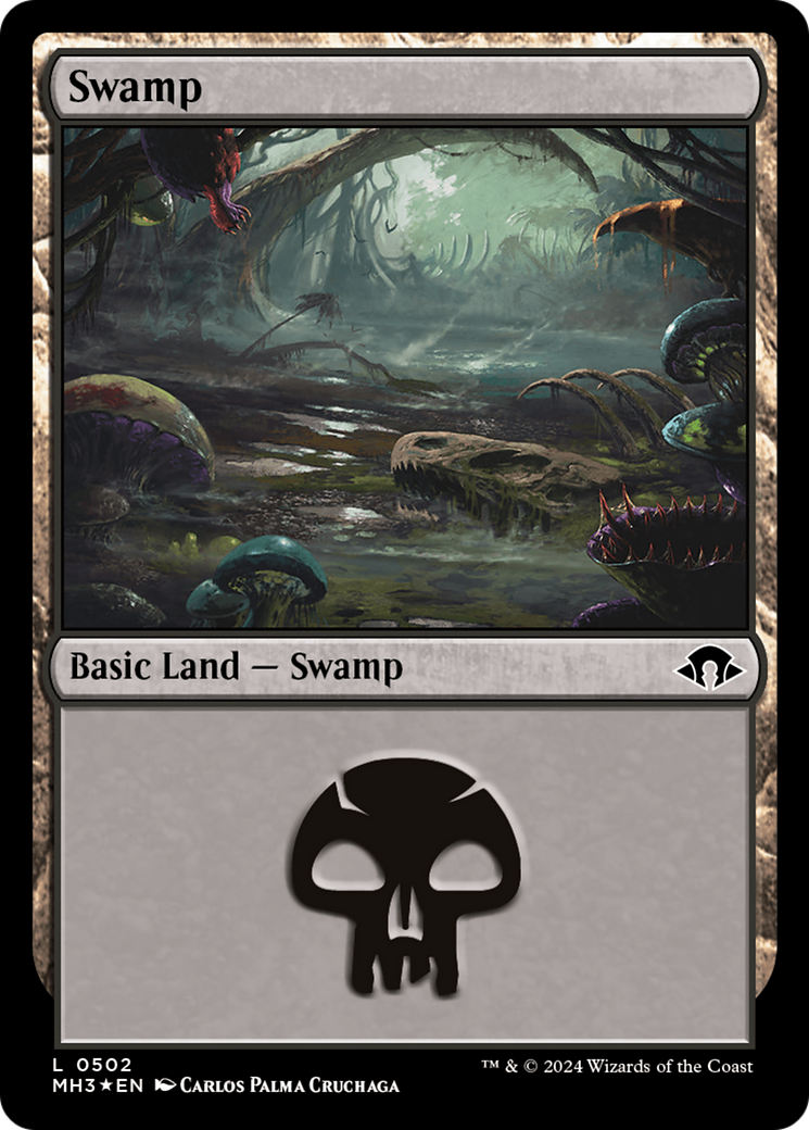 Swamp (0502) (Ripple Foil) [Modern Horizons 3] - Magic: The Gathering - Card Brawlers | Quebec | Canada |