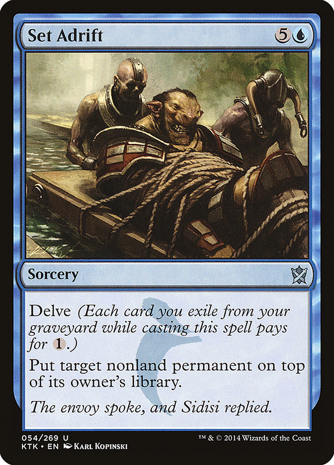 Set Adrift [Khans of Tarkir] - Magic: The Gathering - Card Brawlers | Quebec | Canada |