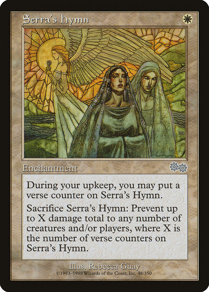 Serra's Hymn [Urza's Saga] - Magic: The Gathering - Card Brawlers | Quebec | Canada |