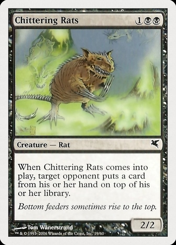 Chittering Rats (19) [Hachette UK] - Magic: The Gathering - Card Brawlers | Quebec | Canada |