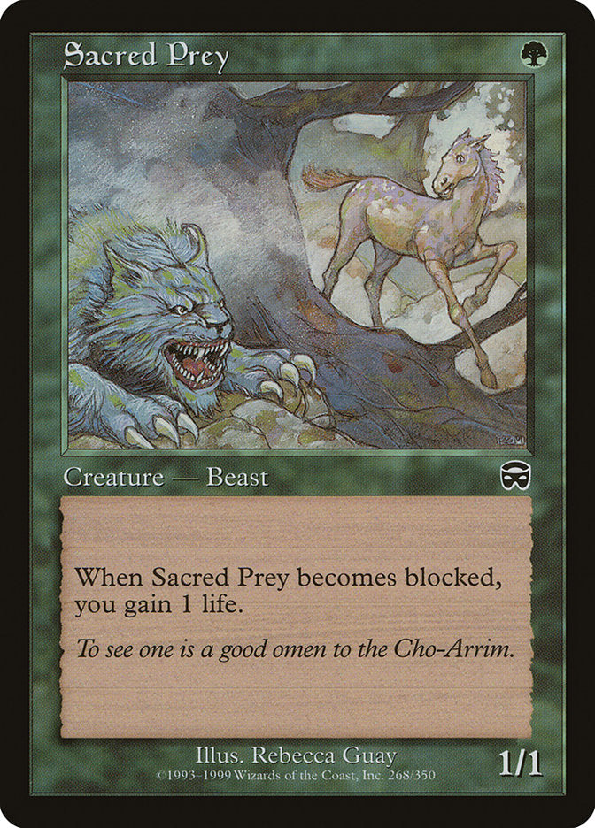 Sacred Prey [Mercadian Masques] - Magic: The Gathering - Card Brawlers | Quebec | Canada |