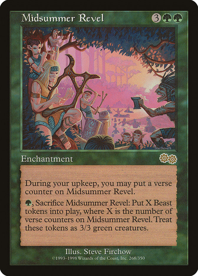 Midsummer Revel [Urza's Saga] - Magic: The Gathering - Card Brawlers | Quebec | Canada |