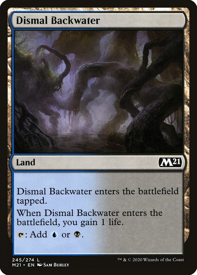 Dismal Backwater [Core Set 2021] - Magic: The Gathering - Card Brawlers | Quebec | Canada |