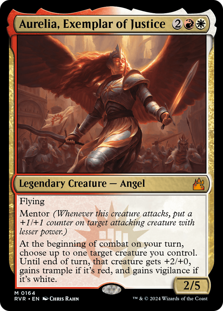 Aurelia, Exemplar of Justice [Ravnica Remastered] - Magic: The Gathering - Card Brawlers | Quebec | Canada |