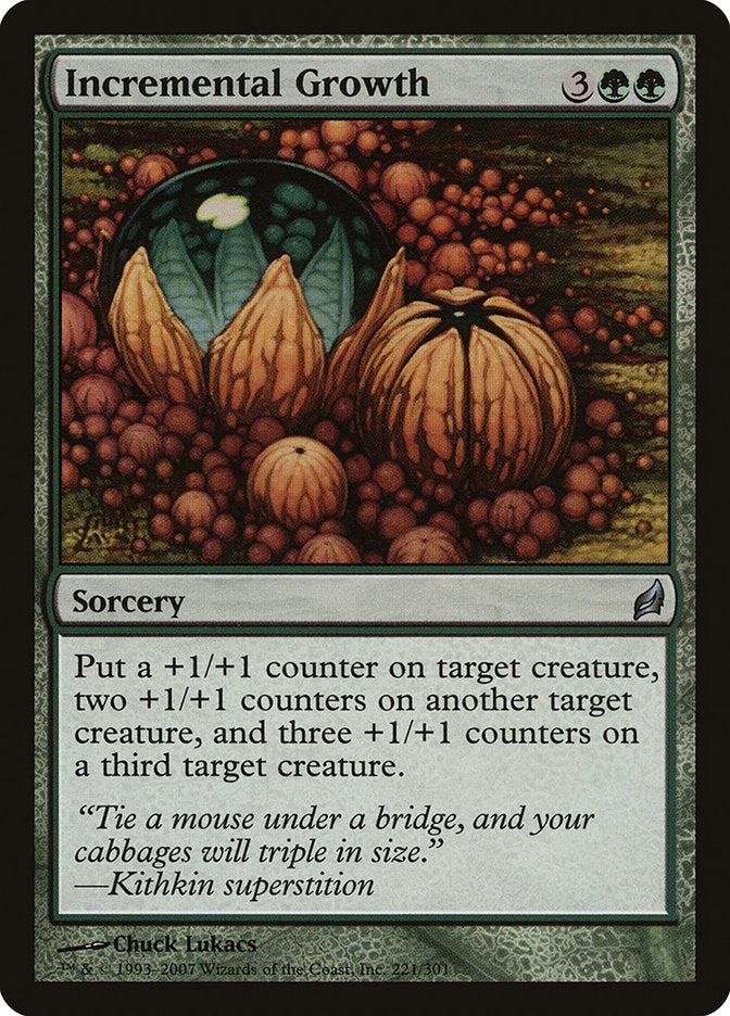 Incremental Growth [Lorwyn] - Magic: The Gathering - Card Brawlers | Quebec | Canada |