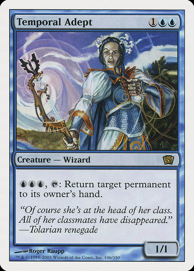 Temporal Adept [Eighth Edition] - Magic: The Gathering - Card Brawlers | Quebec | Canada |