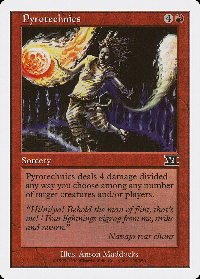 Pyrotechnics [Classic Sixth Edition] - Magic: The Gathering - Card Brawlers | Quebec | Canada |