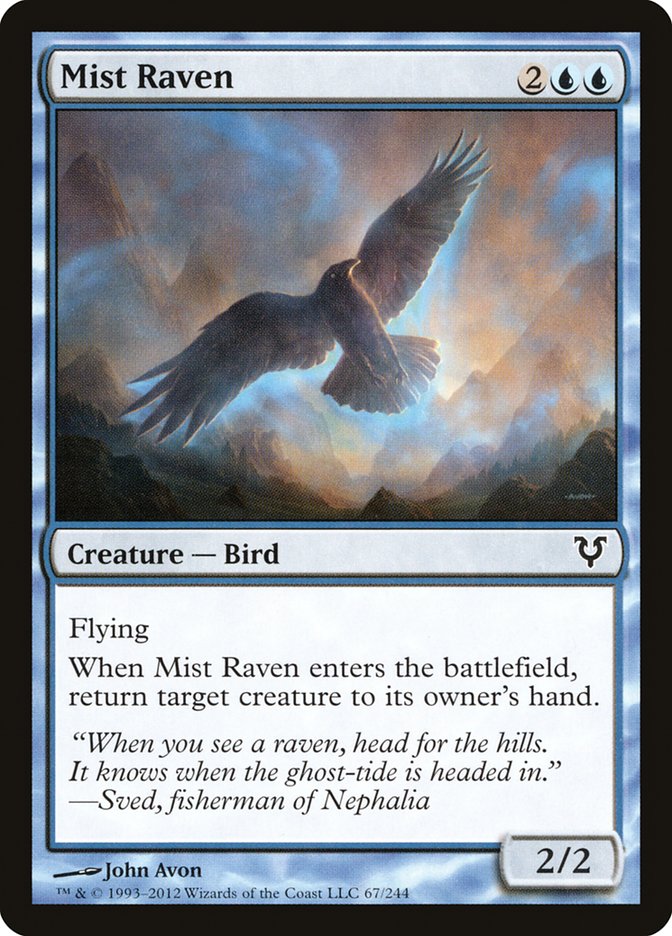 Mist Raven [Avacyn Restored] - Magic: The Gathering - Card Brawlers | Quebec | Canada |