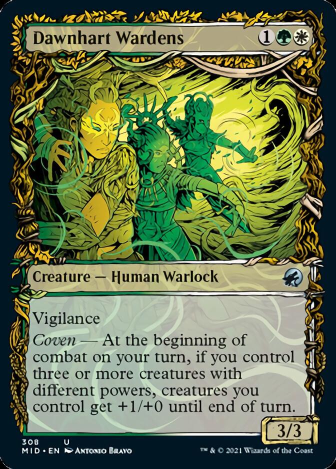 Dawnhart Wardens (Showcase Equinox) [Innistrad: Midnight Hunt] - Magic: The Gathering - Card Brawlers | Quebec | Canada |