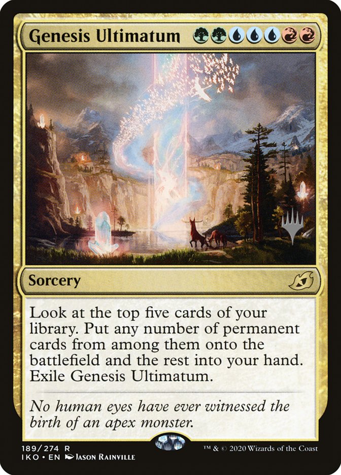 Genesis Ultimatum (Promo Pack) [Ikoria: Lair of Behemoths Promos] - Magic: The Gathering - Card Brawlers | Quebec | Canada |