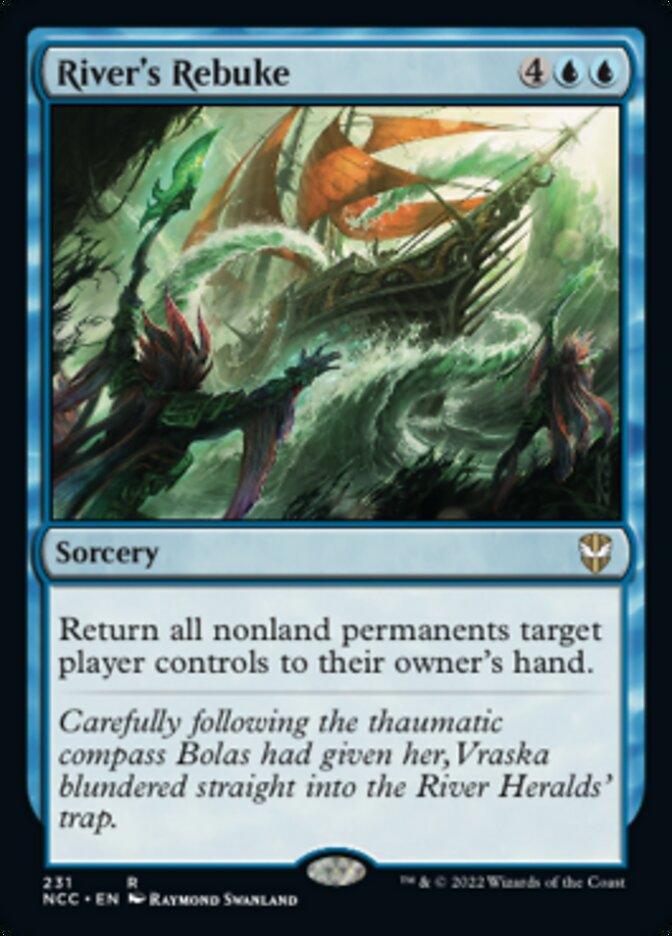 River's Rebuke [Streets of New Capenna Commander] - Magic: The Gathering - Card Brawlers | Quebec | Canada |