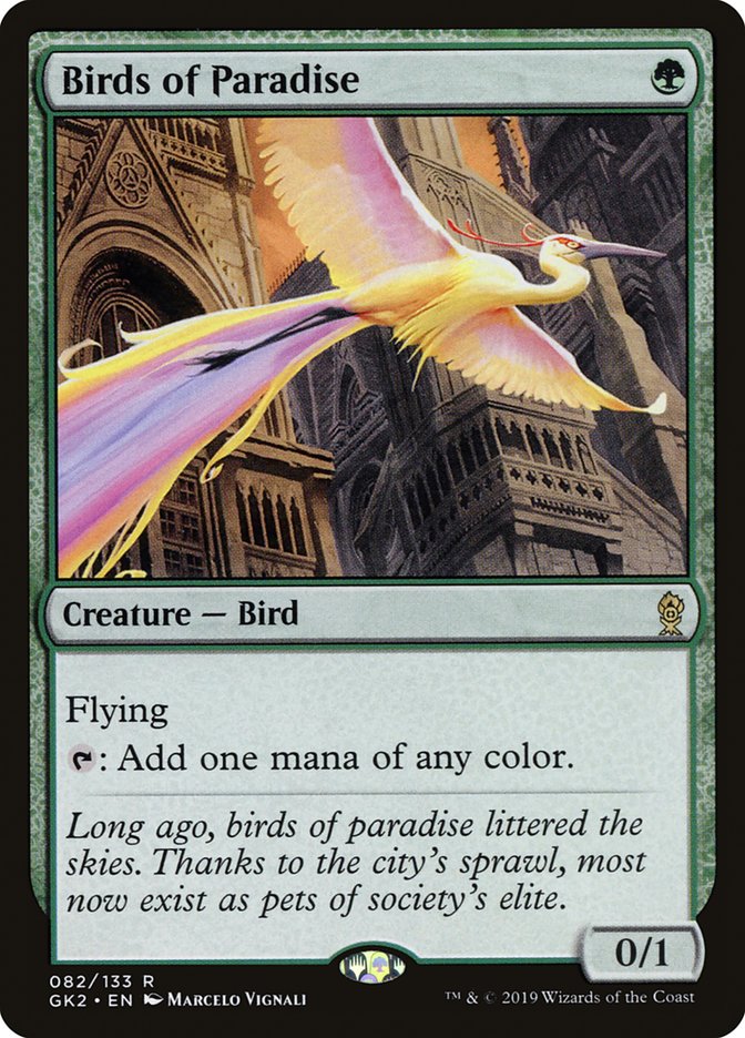 Birds of Paradise [Ravnica Allegiance Guild Kit] - Magic: The Gathering - Card Brawlers | Quebec | Canada |