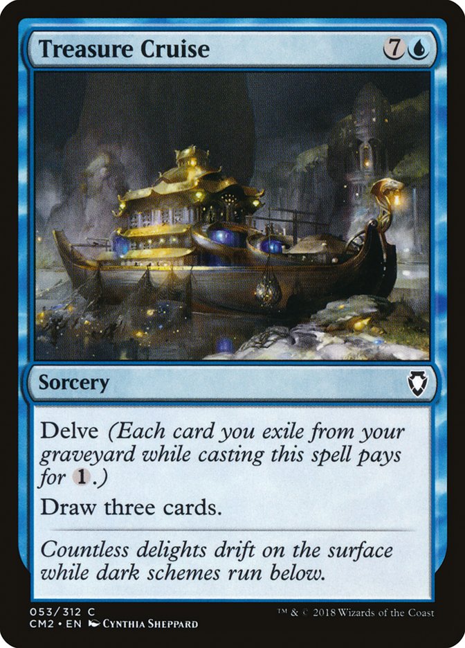 Treasure Cruise [Commander Anthology Volume II] - Magic: The Gathering - Card Brawlers | Quebec | Canada |