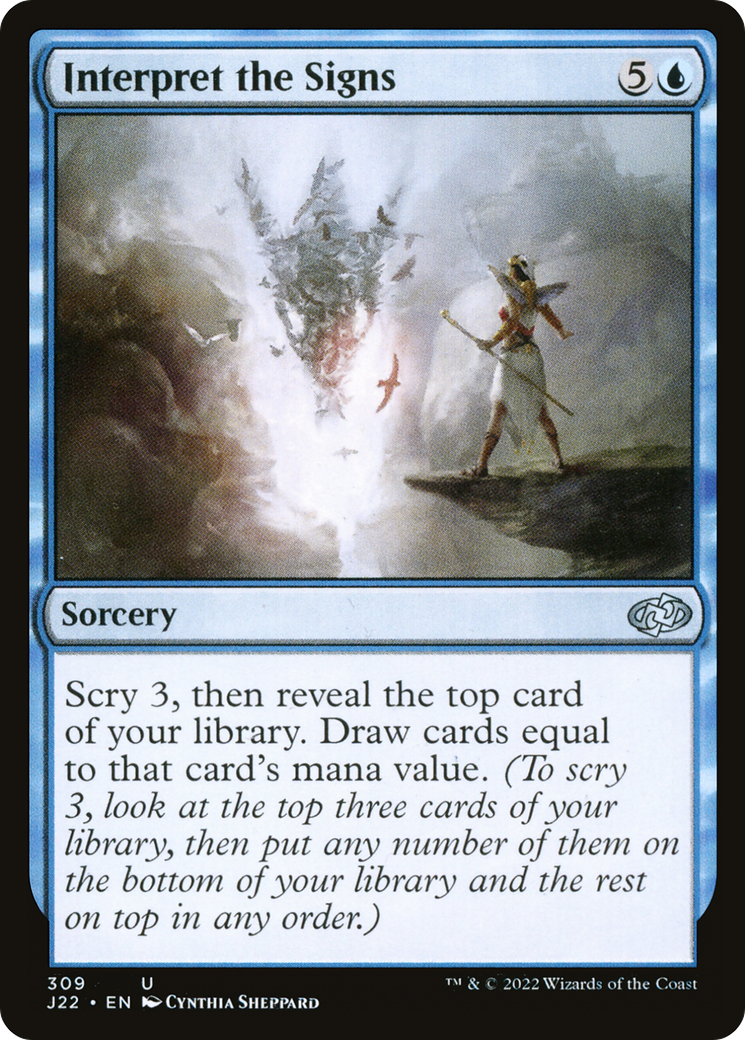 Interpret the Signs [Jumpstart 2022] - Magic: The Gathering - Card Brawlers | Quebec | Canada |