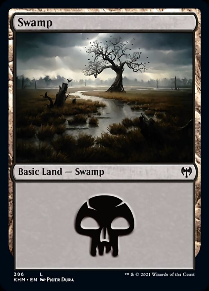 Swamp (396) [Kaldheim] - Magic: The Gathering - Card Brawlers | Quebec | Canada |