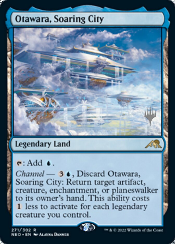 Otawara, Soaring City (Promo Pack) [Kamigawa: Neon Dynasty Promos] - Magic: The Gathering - Card Brawlers | Quebec | Canada |
