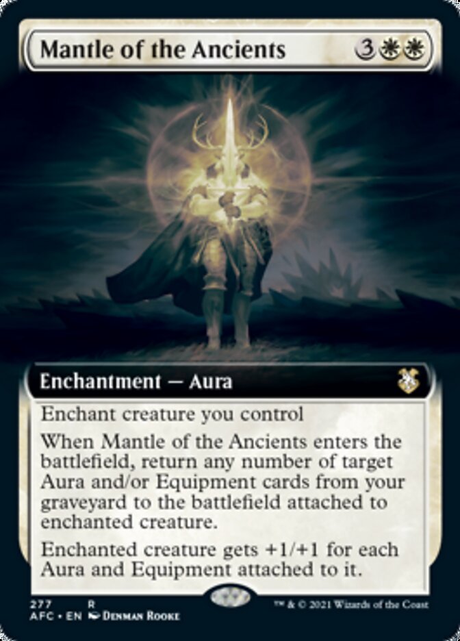 Mantle of the Ancients (Extended Art) [Dungeons & Dragons: Adventures in the Forgotten Realms Commander] - Magic: The Gathering - Card Brawlers | Quebec | Canada |