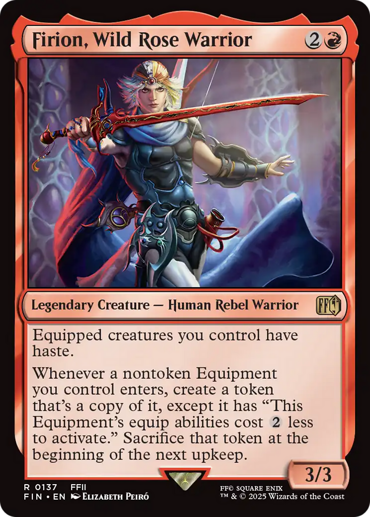 Firion, Wild Rose Warrior [FINAL FANTASY] - Magic: The Gathering - Card Brawlers | Quebec | Canada |
