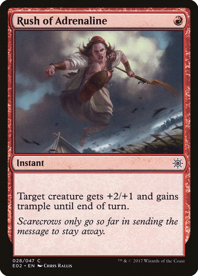 Rush of Adrenaline [Explorers of Ixalan] - Magic: The Gathering - Card Brawlers | Quebec | Canada |