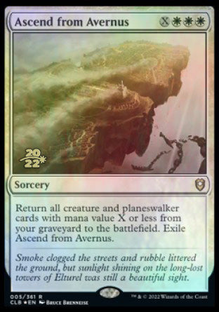 Ascend from Avernus [Commander Legends: Battle for Baldur's Gate Prerelease Promos] - Magic: The Gathering - Card Brawlers | Quebec | Canada |