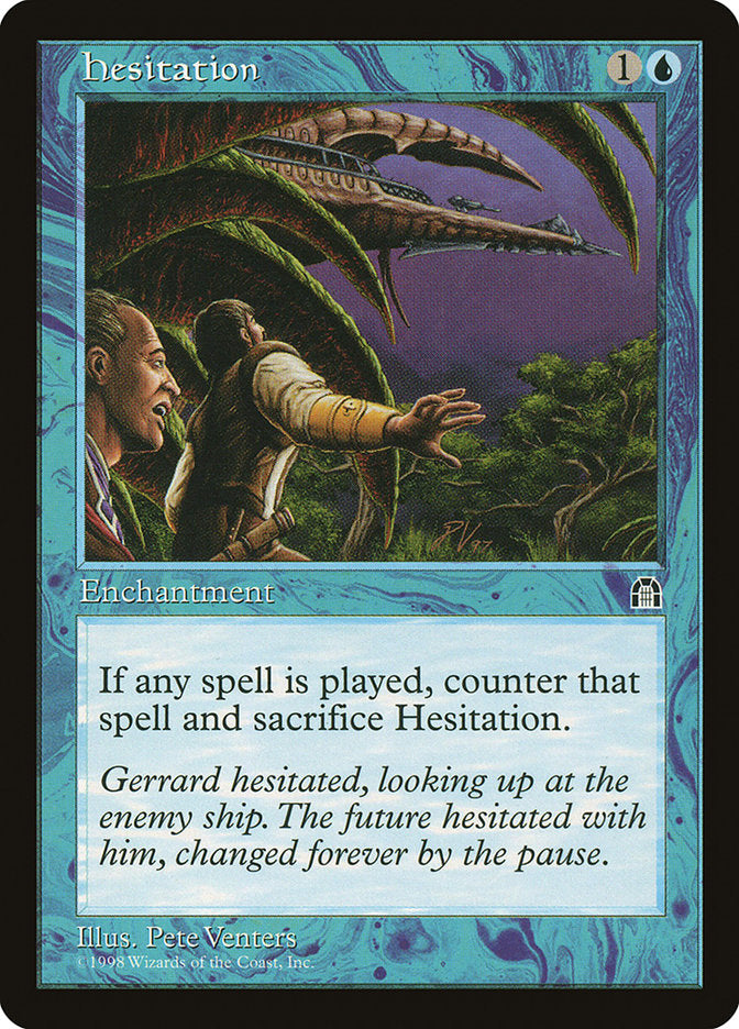 Hesitation [Stronghold] - Magic: The Gathering - Card Brawlers | Quebec | Canada |
