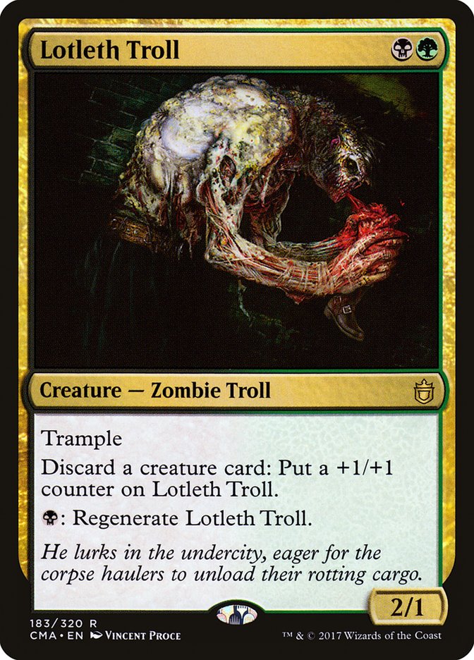 Lotleth Troll [Commander Anthology] - Magic: The Gathering - Card Brawlers | Quebec | Canada |