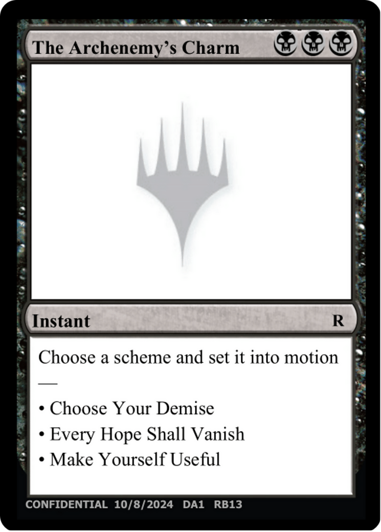 The Archenemy's Charm [Unknown Event] - Magic: The Gathering - Card Brawlers | Quebec | Canada |