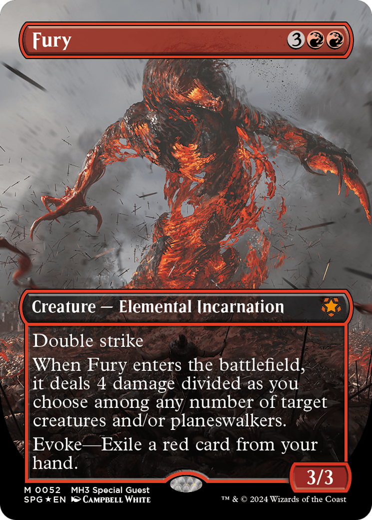 Fury (Borderless) (Textured Foil) [Modern Horizons 3 Special Guests] - Magic: The Gathering - Card Brawlers | Quebec | Canada |