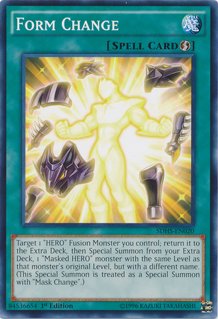 Form Change [SDHS-EN020] Common - Yu-Gi-Oh! - Card Brawlers | Quebec | Canada |