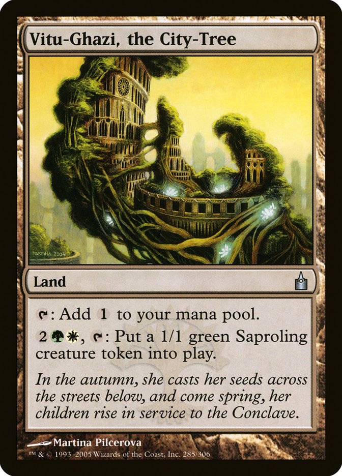 Vitu-Ghazi, the City-Tree [Ravnica: City of Guilds] - Magic: The Gathering - Card Brawlers | Quebec | Canada |