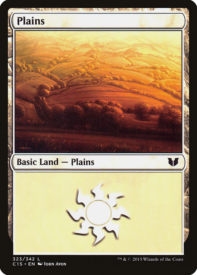 Plains (323) [Commander 2015] - Magic: The Gathering - Card Brawlers | Quebec | Canada |