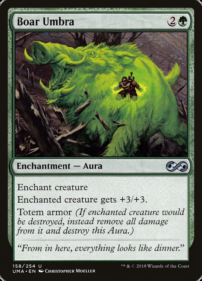Boar Umbra [Ultimate Masters] - Magic: The Gathering - Card Brawlers | Quebec | Canada |