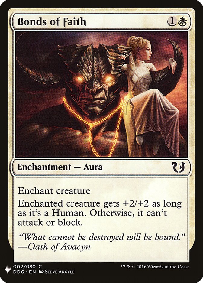Bonds of Faith [Mystery Booster] - Magic: The Gathering - Card Brawlers | Quebec | Canada |