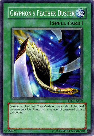 Gryphon's Feather Duster [DR2-EN092] Common - Yu-Gi-Oh! - Card Brawlers | Quebec | Canada |