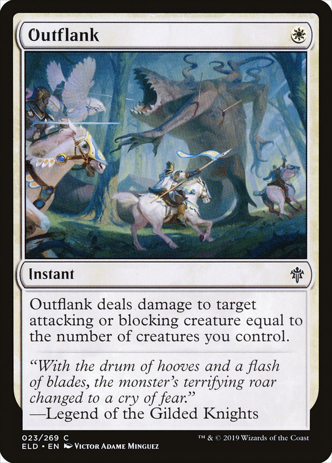 Outflank [Throne of Eldraine] - Magic: The Gathering - Card Brawlers | Quebec | Canada |