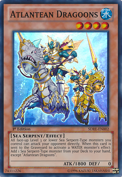 Dragons atlantes [Deck de structure : Royaume de l'empereur des mers] [SDRE-EN002] 