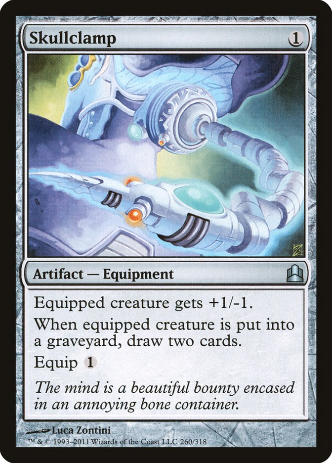 Skullclamp [Commander 2011] - Magic: The Gathering - Card Brawlers | Quebec | Canada |