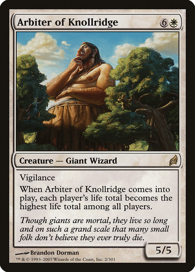 Arbiter of Knollridge [Lorwyn] - Magic: The Gathering - Card Brawlers | Quebec | Canada |