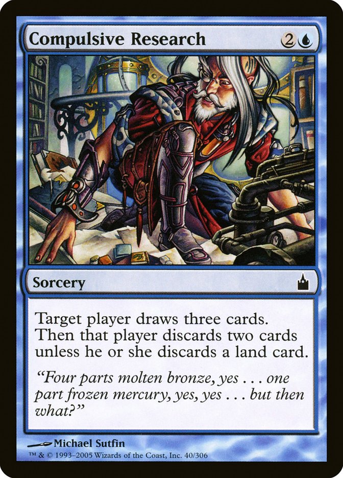 Compulsive Research [Ravnica: City of Guilds] - Magic: The Gathering - Card Brawlers | Quebec | Canada |
