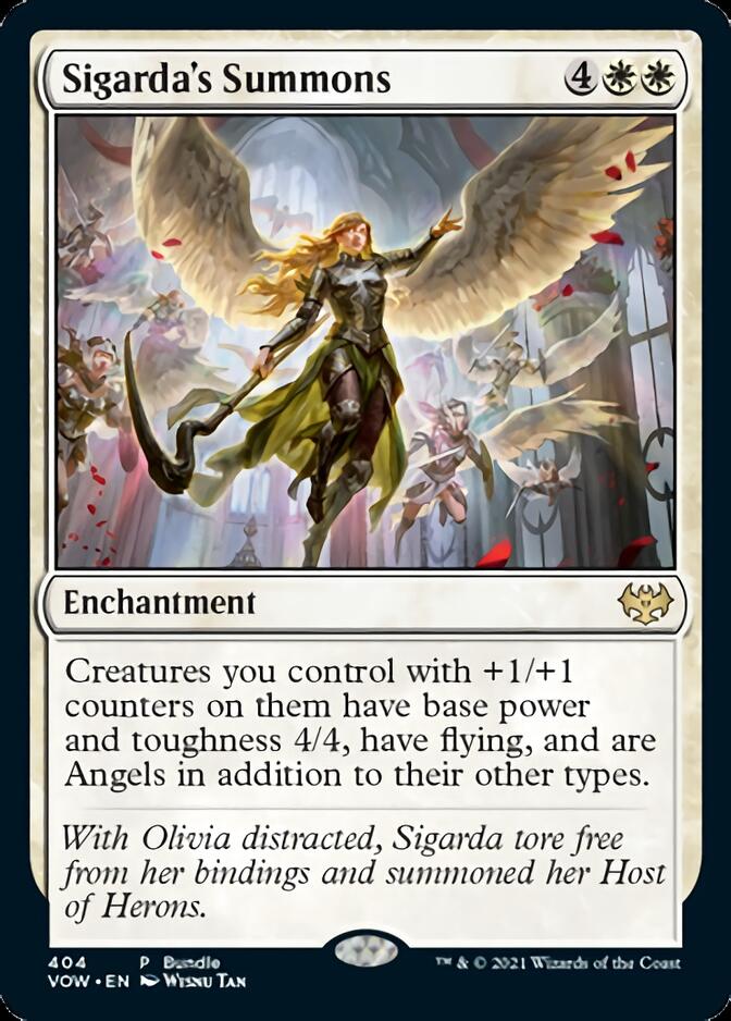 Sigarda's Summons (Bundle) [Innistrad: Crimson Vow] - Magic: The Gathering - Card Brawlers | Quebec | Canada |