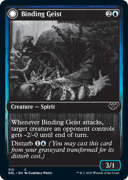 Binding Geist // Spectral Binding [Innistrad: Double Feature] - Magic: The Gathering - Card Brawlers | Quebec | Canada |