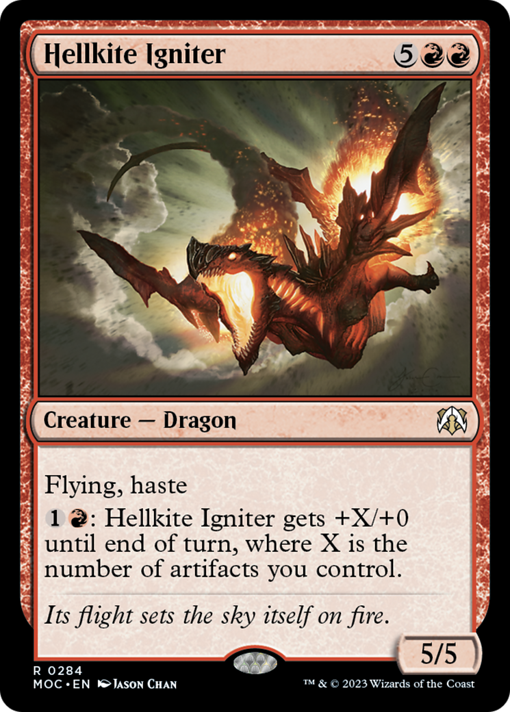 Hellkite Igniter [March of the Machine Commander] - Magic: The Gathering - Card Brawlers | Quebec | Canada |
