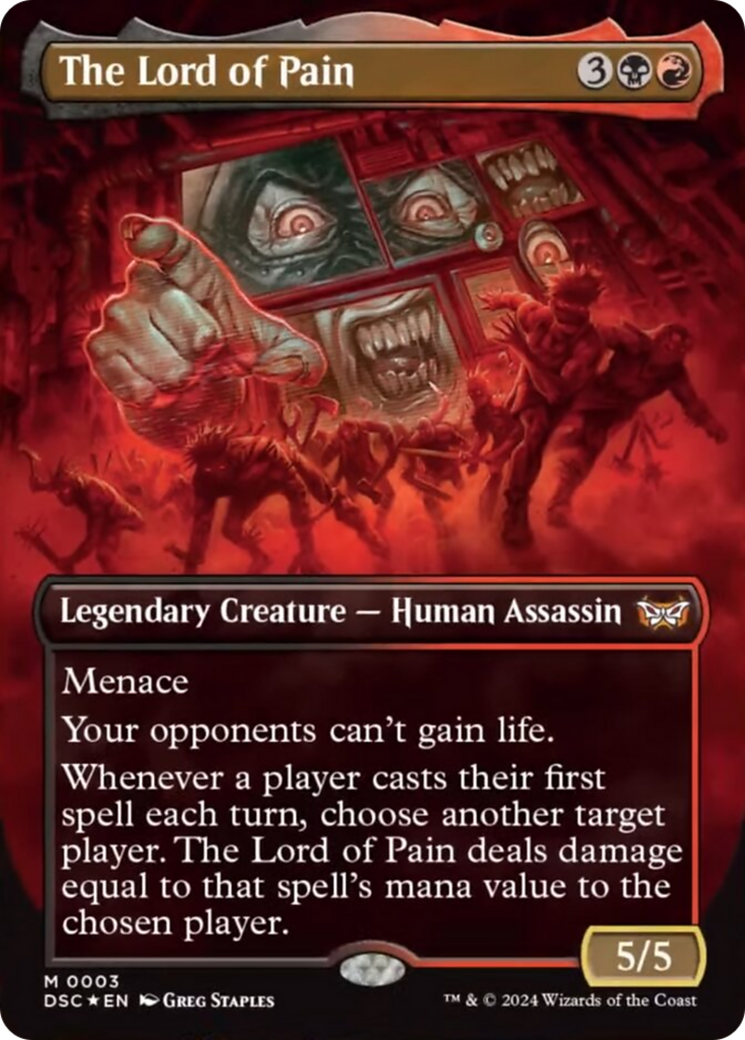 The Lord of Pain (Borderless) [Duskmourn: House of Horror Commander] - Magic: The Gathering - Card Brawlers | Quebec | Canada |