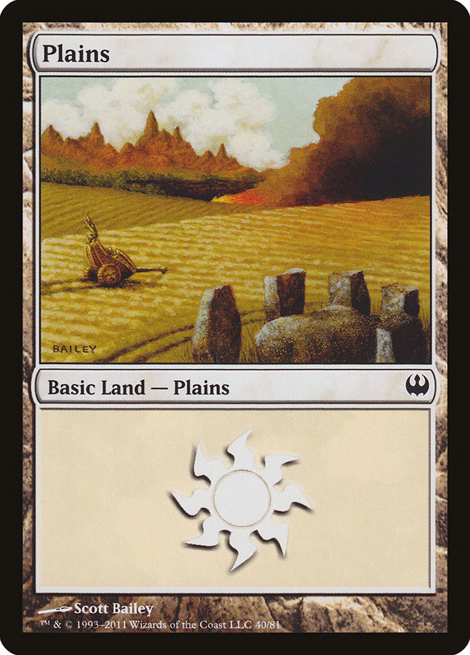 Plains (40) [Duel Decks: Knights vs. Dragons] - Magic: The Gathering - Card Brawlers | Quebec | Canada |
