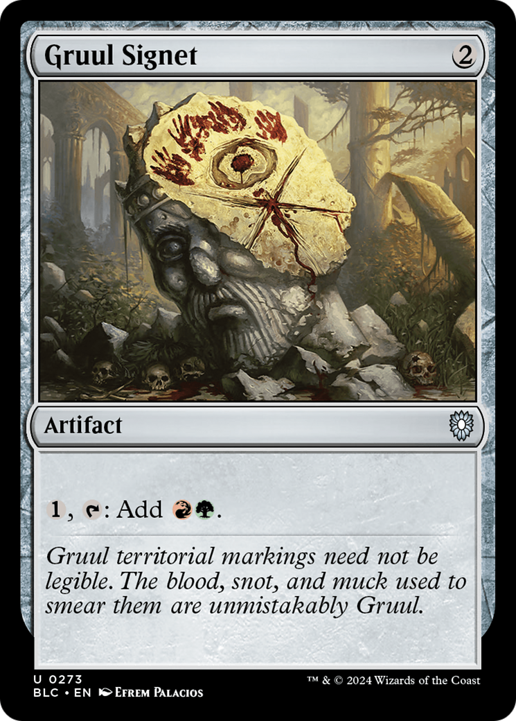 Gruul Signet [Bloomburrow Commander] - Magic: The Gathering - Card Brawlers | Quebec | Canada |