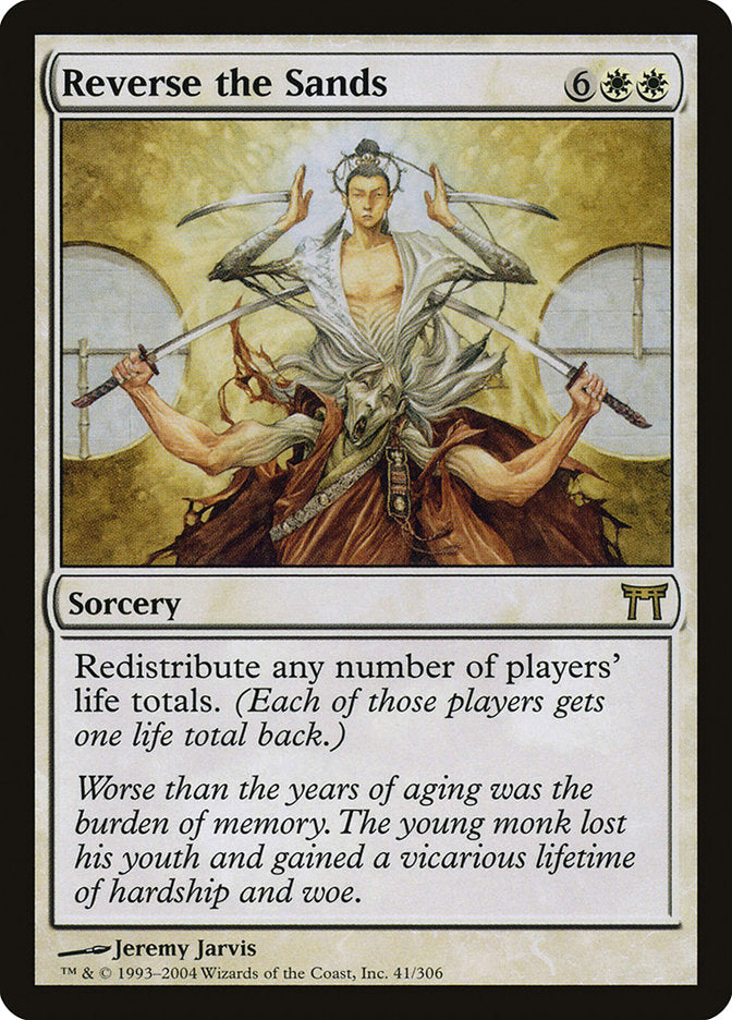 Reverse the Sands [Champions of Kamigawa] - Magic: The Gathering - Card Brawlers | Quebec | Canada |