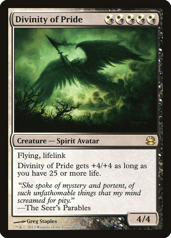 Divinity of Pride [Modern Masters] - Magic: The Gathering - Card Brawlers | Quebec | Canada |