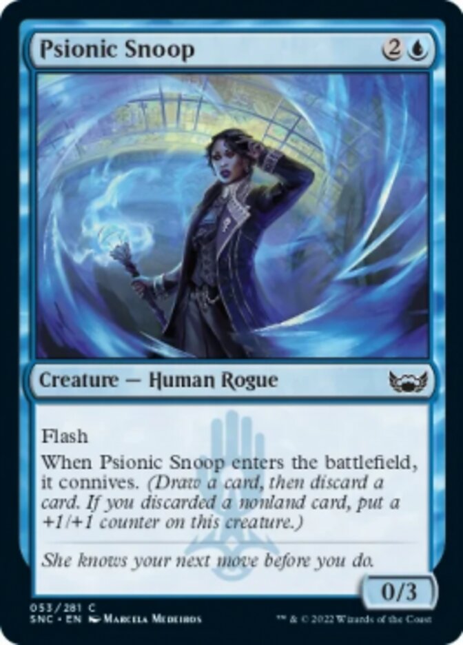 Psionic Snoop [Streets of New Capenna] - Magic: The Gathering - Card Brawlers | Quebec | Canada |
