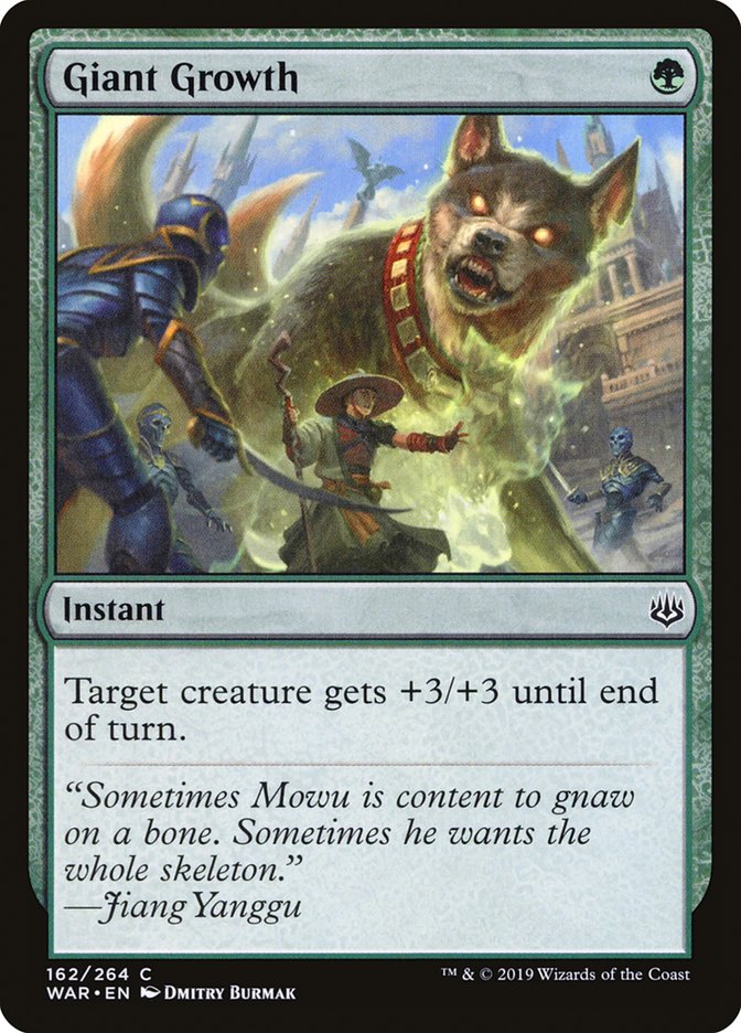 Giant Growth [War of the Spark] - Magic: The Gathering - Card Brawlers | Quebec | Canada |