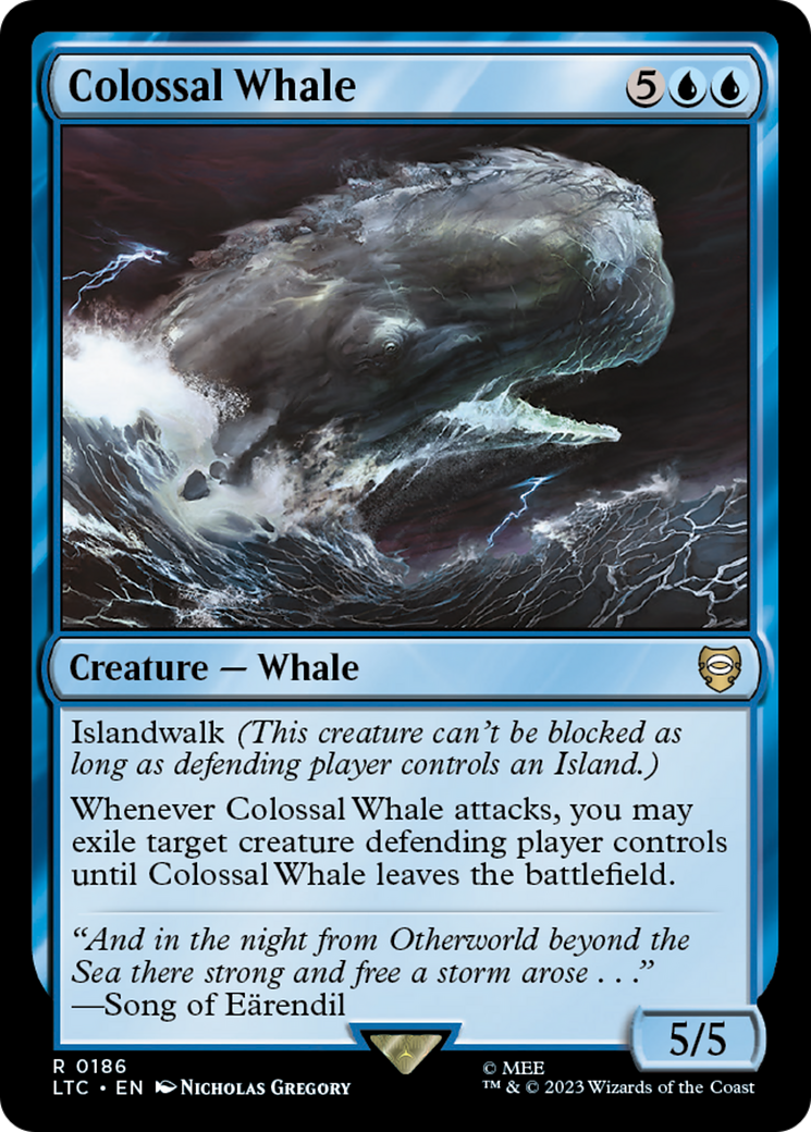 Colossal Whale [The Lord of the Rings: Tales of Middle-Earth Commander] - Magic: The Gathering - Card Brawlers | Quebec | Canada |
